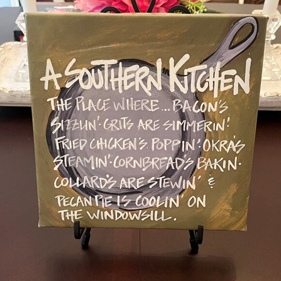 Magnolia Lane Canvas Art "A Southern Kitchen" - Picture 2 of 4